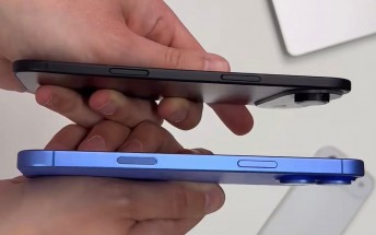 iPhone 17 Air gets compared to the iPhone 16 Plus it's replacing in newly leaked photos